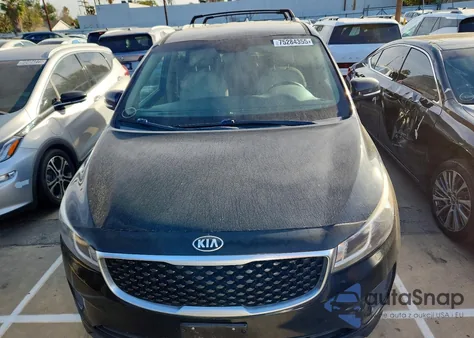 2016 Kia Sedona Lx из США, поврежденный, VIN KNDMB5C18G6182258